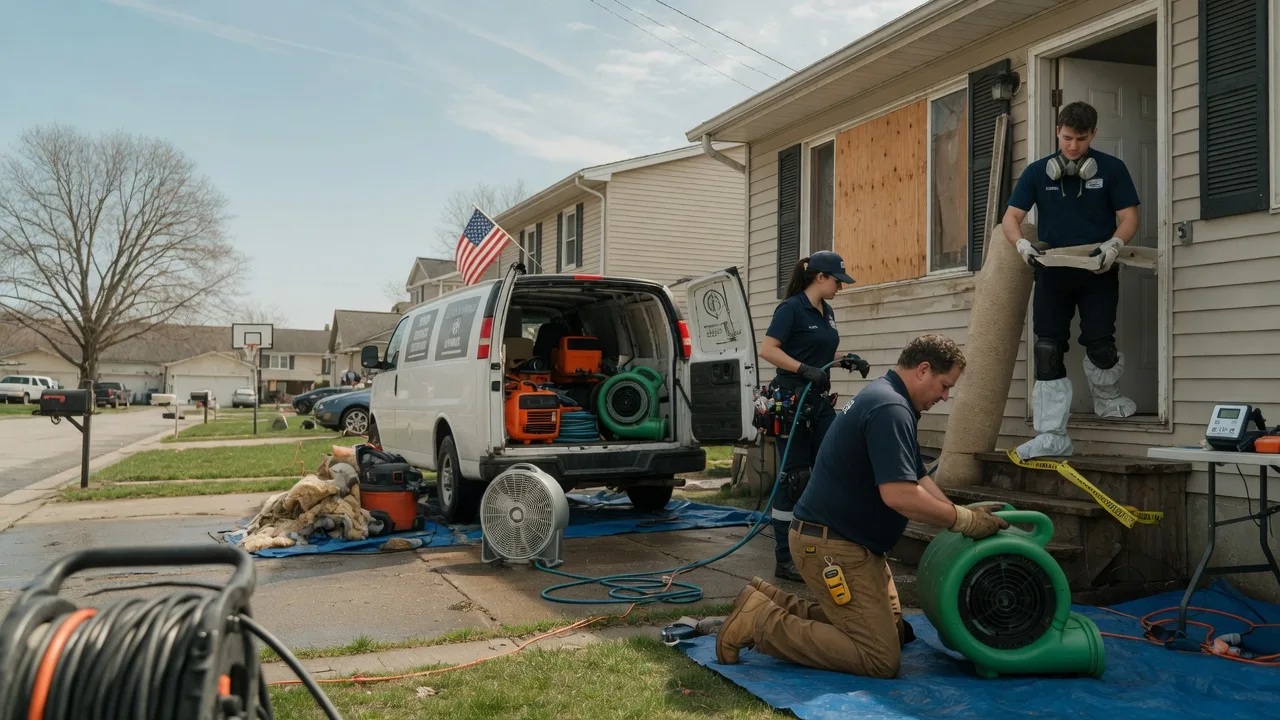 Water Damage Restoration in Rochester, WI near me